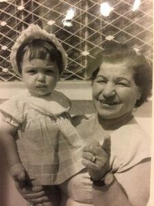 Baby Liza with Grandmother